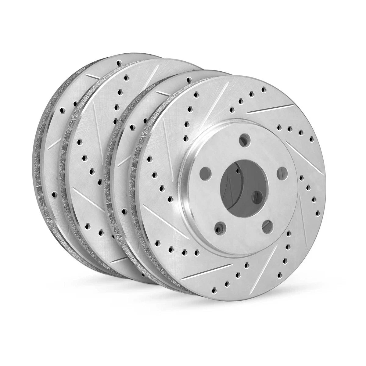 Set of 4 Brake Discs for Jeep Comanche 4WD (1990–1992) WGPN2-42017