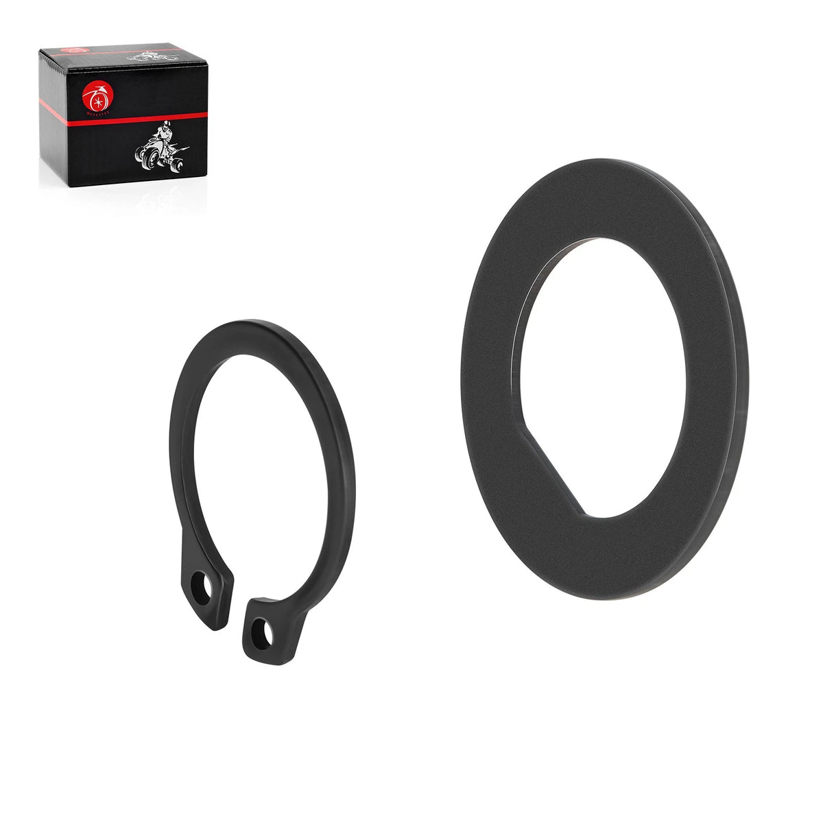 Idler Gear Circlip & Washer Set for Yamaha Banshee 350 (1987–2006) 99009-15400-00, 90214-15020-00