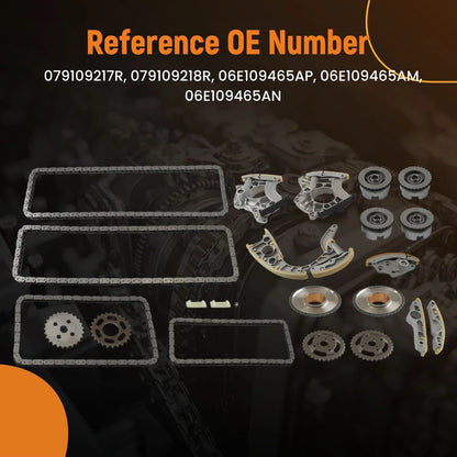 Engine Timing Chain Kit for Audi S5 4.2L CAUA (2007–2012) 079109217R