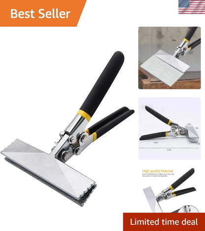 6in Metal Seamer Tool for DIY Projects - Chrome Vanadium