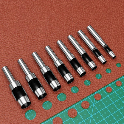 Concentric Hollow Punch Set for Leather, Plastic, Sponge (Reliable Tools)