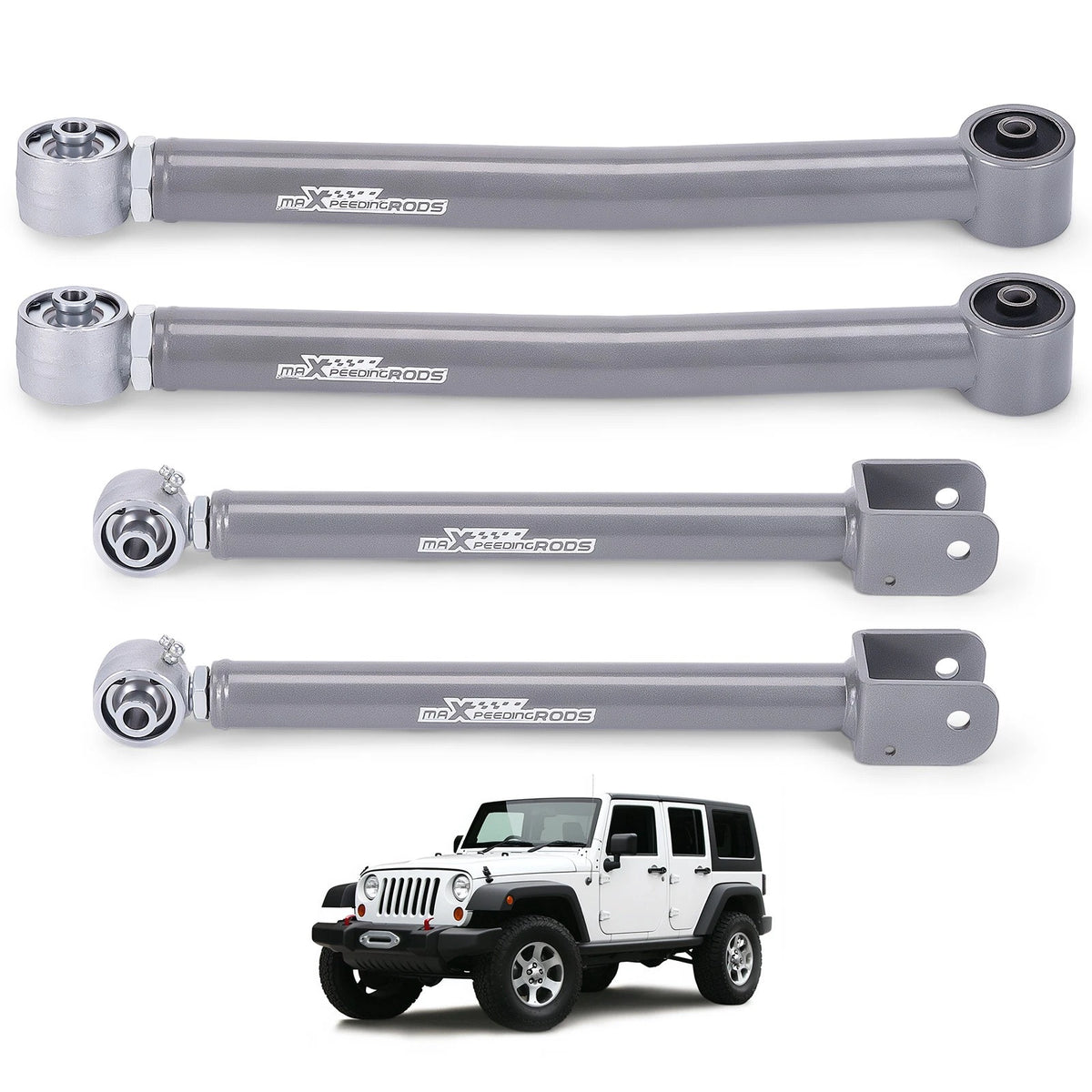 Adjustable Control Arms Set for Jeep Wrangler JK Unlimited (2007–2018) 3ZRQXE