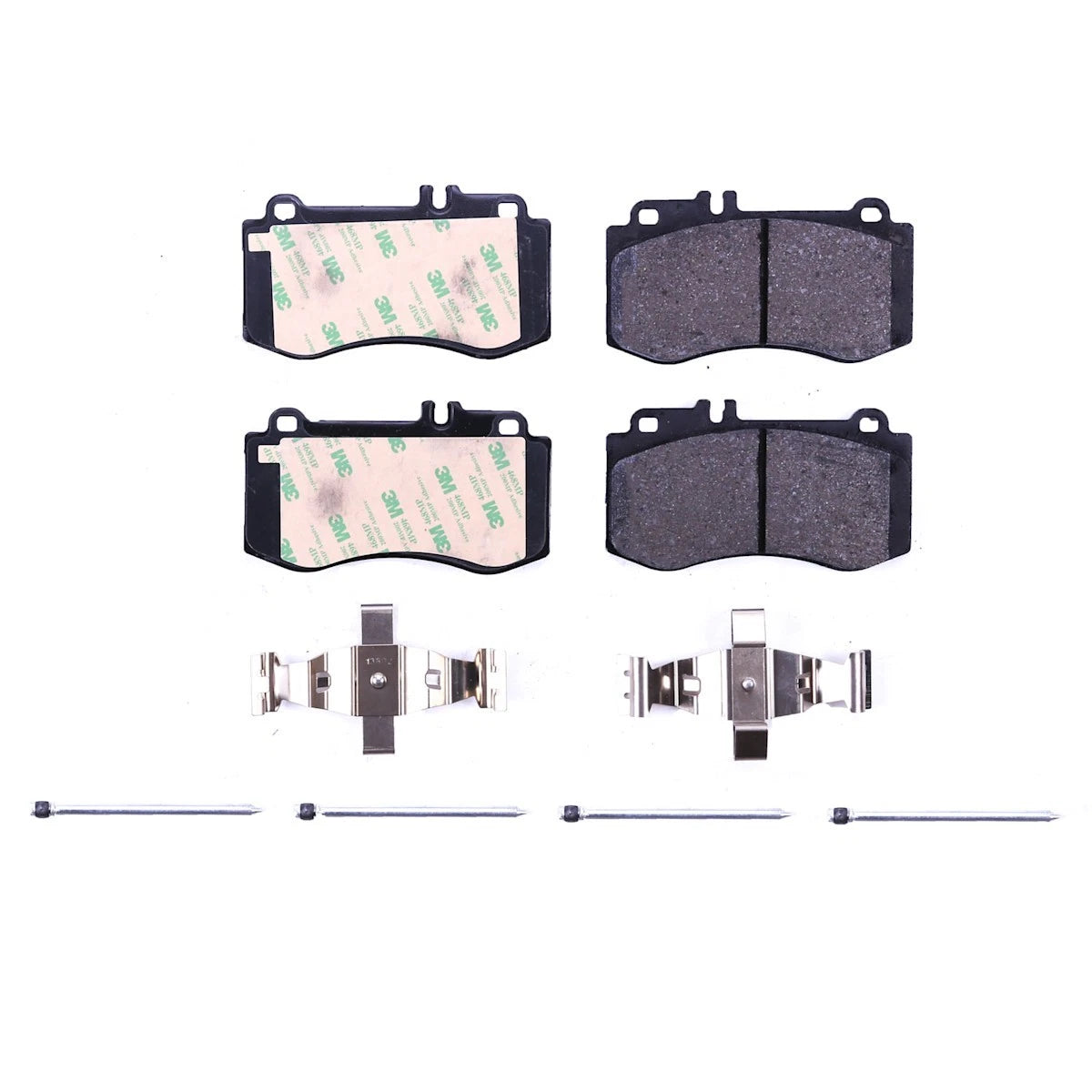 2X Powerstop Brake Pad Set Front for Mercedes-Benz E550 (2010–2011) ESP1482