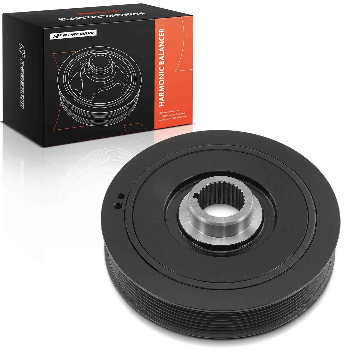 Engine Harmonic Balancer for Honda CR-V (2002–2006) | 13810PRBA01, 13810PRC003, 13810RAAA01, 594-298