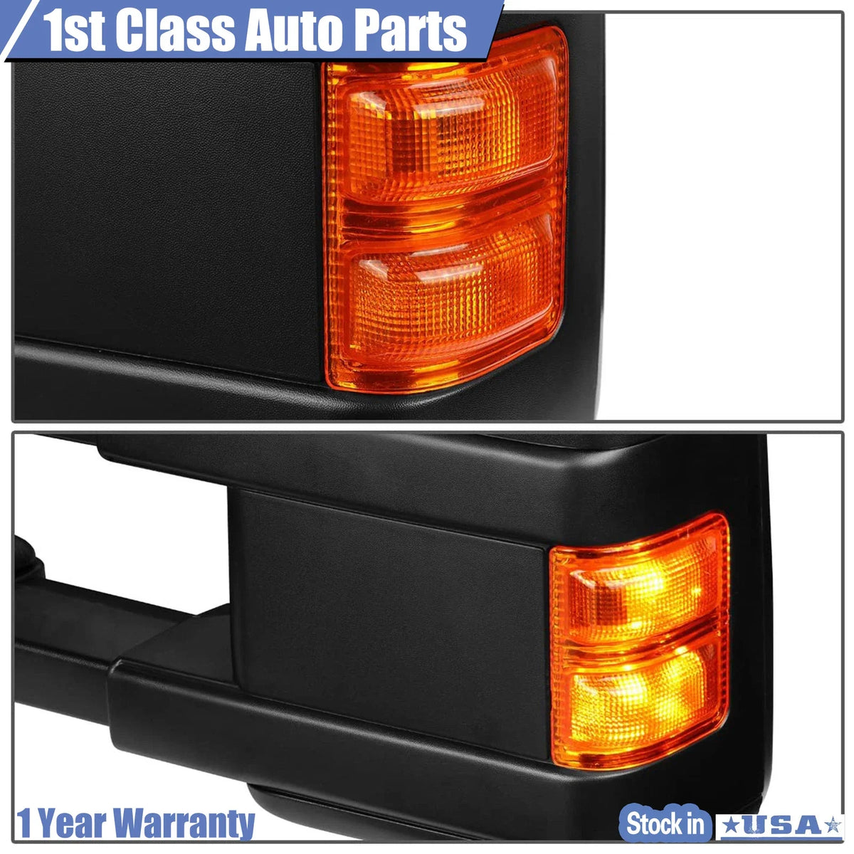 Left Heated Mirror Turn Signal Light for Ford F-250 Super Duty (2009–2016)