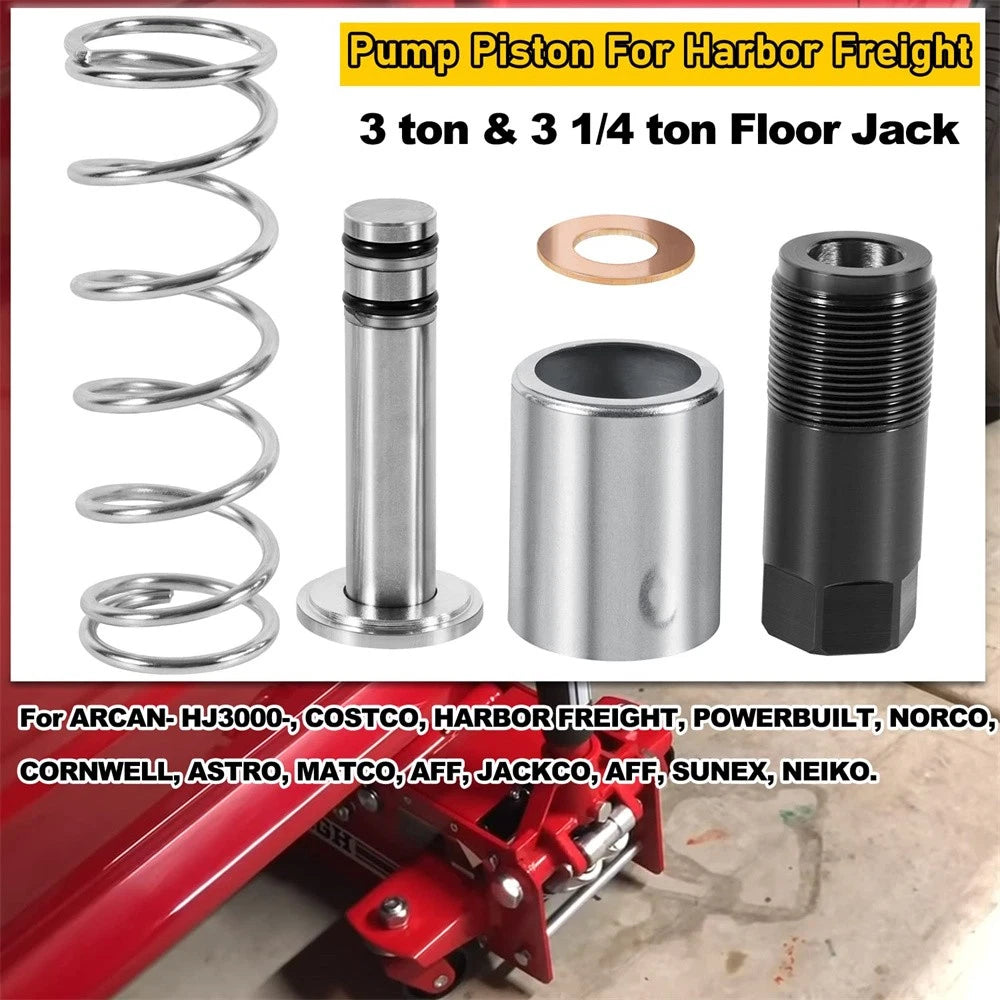 Floor Jack Low Side Pump Piston Kit for Harbor Freight / Costco / Arcan / Matco