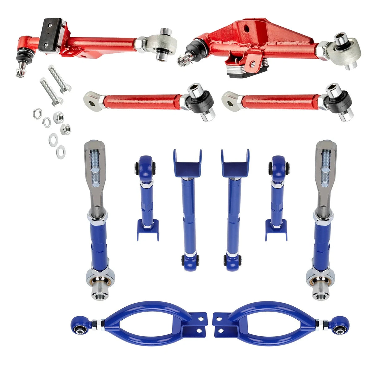 12X Front Lower Control Arms Tension Rods for Nissan 240SX S13 (1989–1994)
