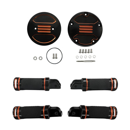 Alternator Clutch Covers Footpegs for Harley Sportster S RH1250S (2021–2025)