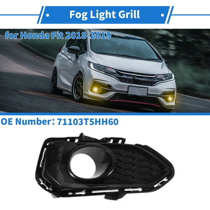 Front Right Fog Light Grill No. 71103T5HH60 for Honda Fit (2018–2019)