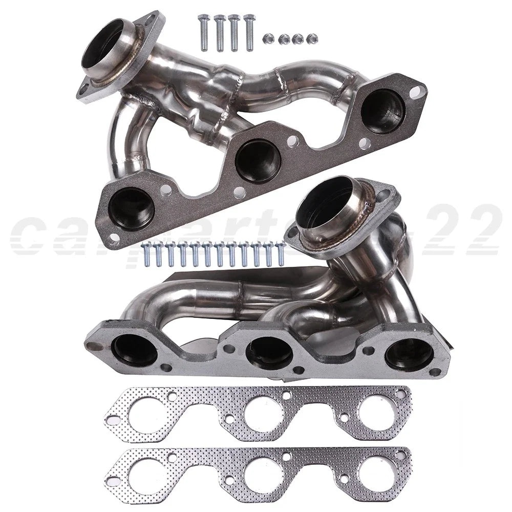 Stainless Manifold Header/Exhaust for Jeep Wrangler JK (2007–2011)