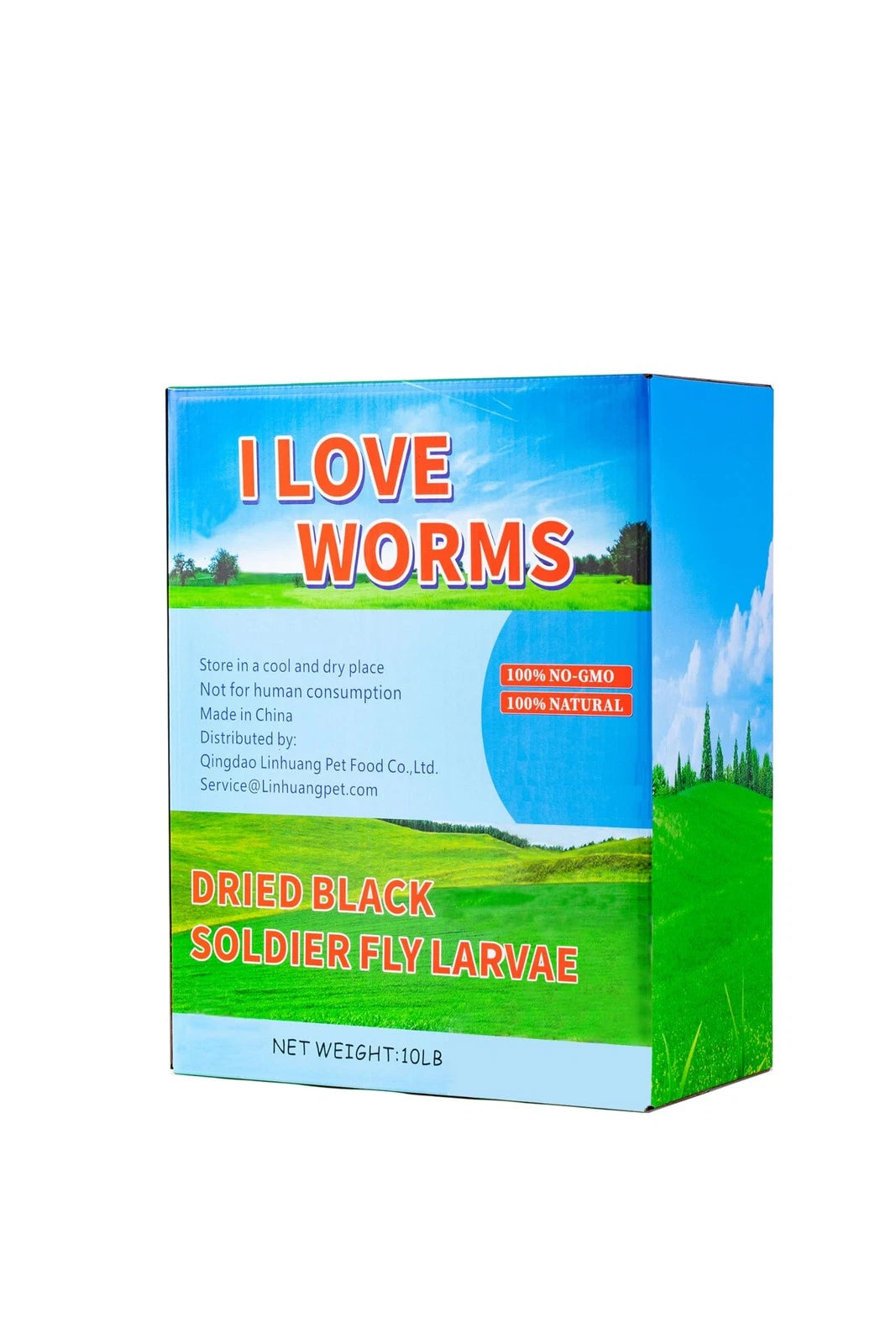 10lb Dried Black Soldier Fly Larvae for Pets (Pack of 1)