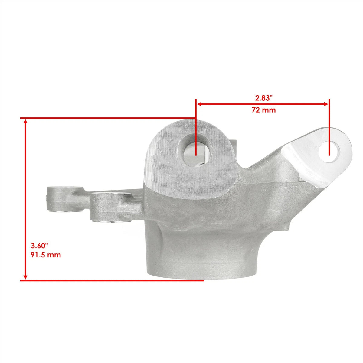 Front Left Wheel Knuckle for Can-Am Outlander 1000 1000R (2013–2020) NK106, 705403307, 705401290, 705402904, 705403197