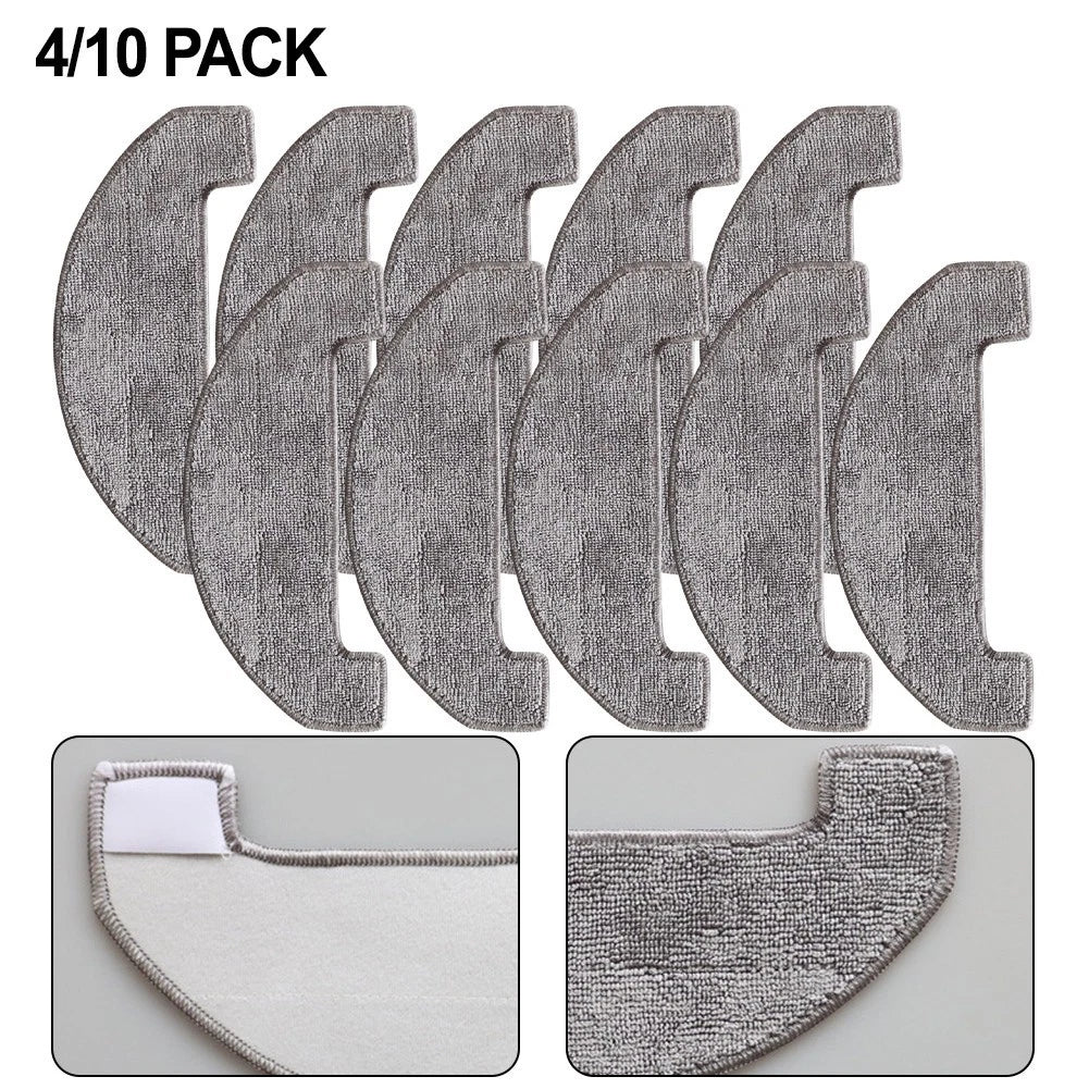 Set of 4 Mop Pads for Midea VCR S6 Plus (2019–2023)