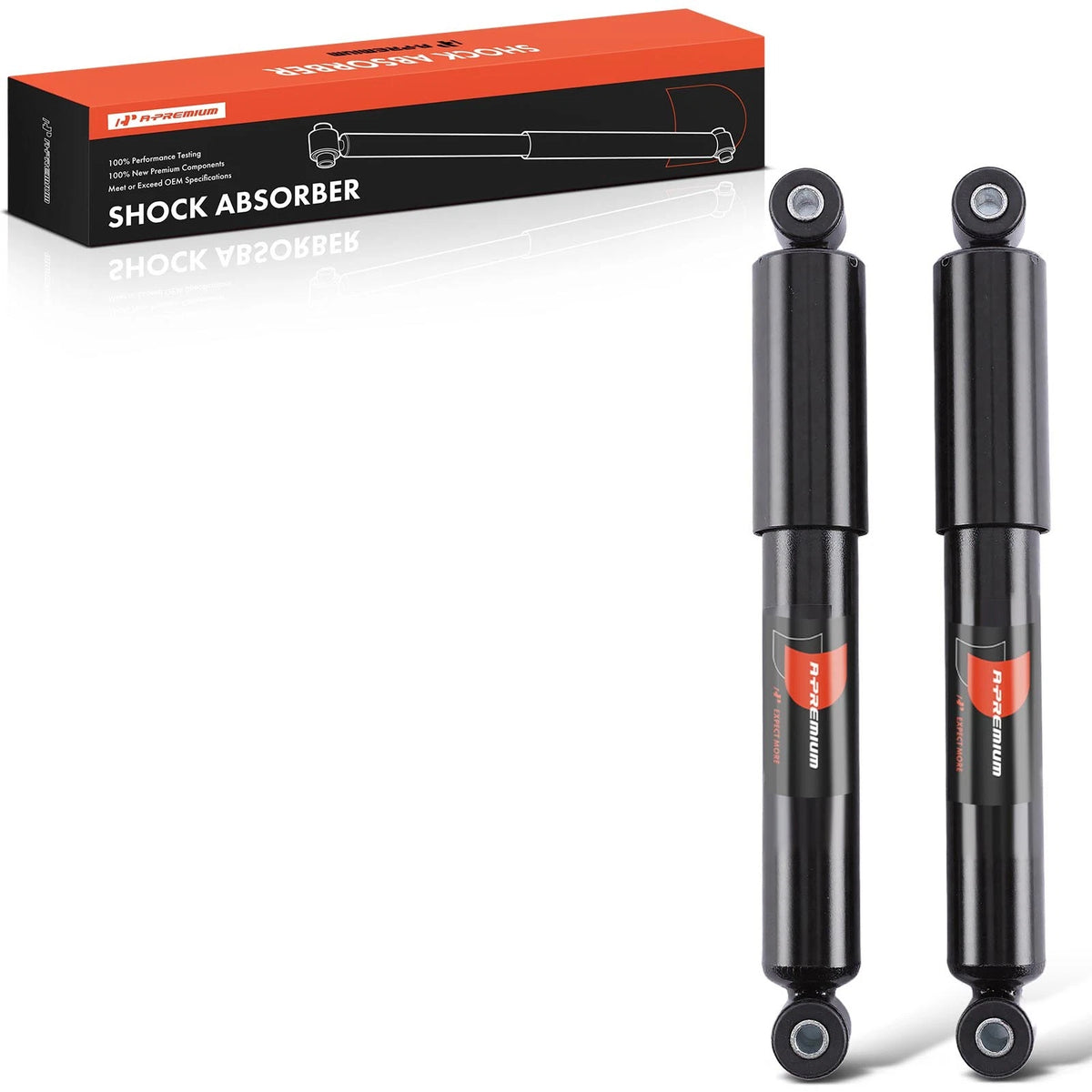 A-Premium Shock Absorber Rear for Chrysler Town & Country Dodge Ram (2008–2016) 37290, 33190