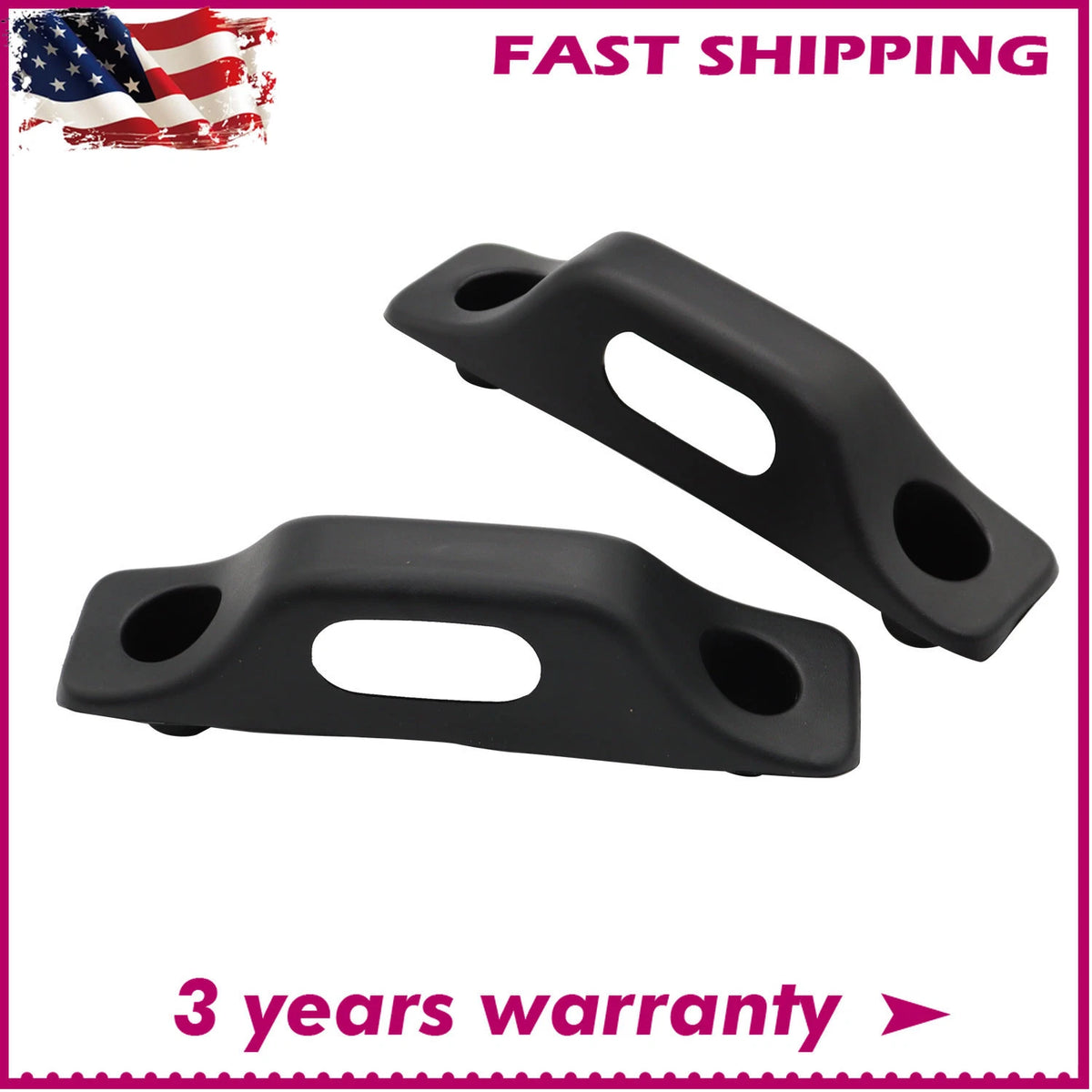 Black Trim Cover Upper Door Striker Head Liner for Ford F150 (2004–2008)