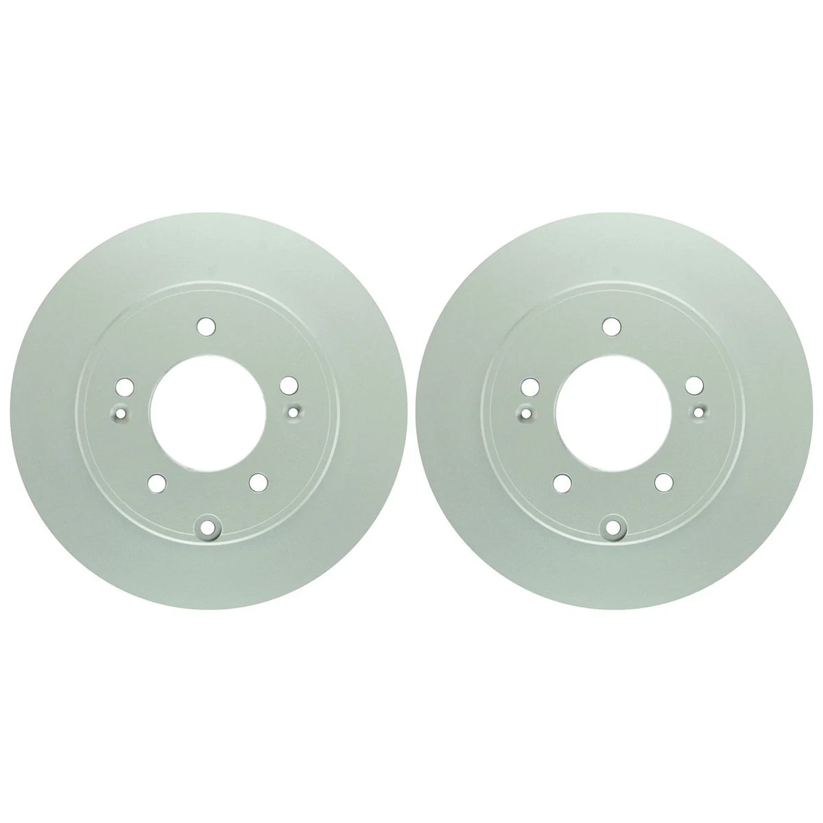 Set of 2 Bosch QuietCast Rear Disc Brake Rotors for Azera Sonata Optima (2006–2018)