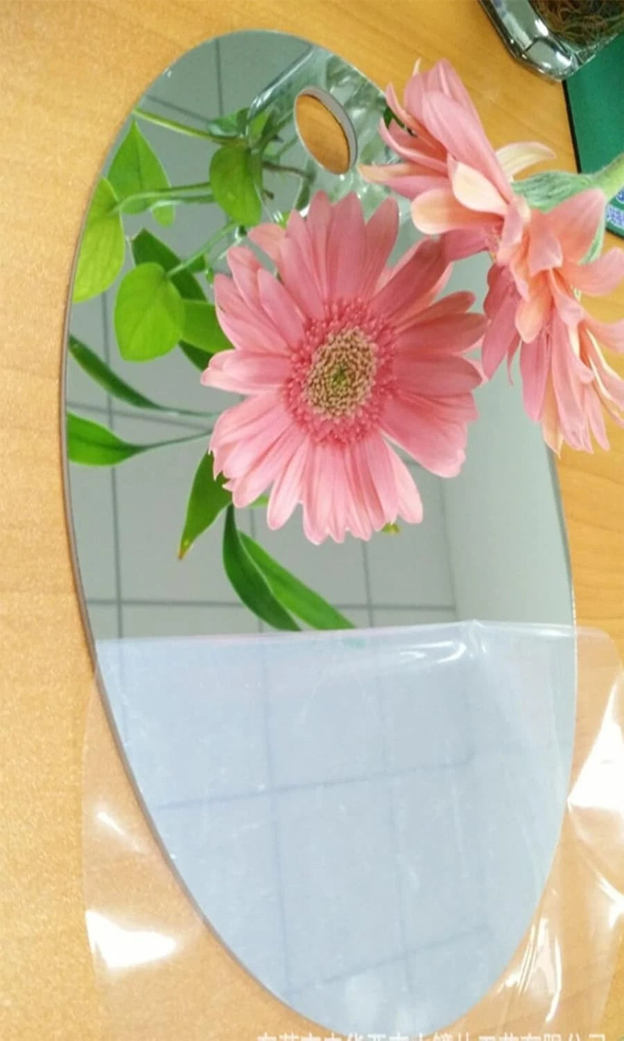 Deluxe Anti-Fog Shower Mirror for Bathroom Shaving (No Part Numbers)