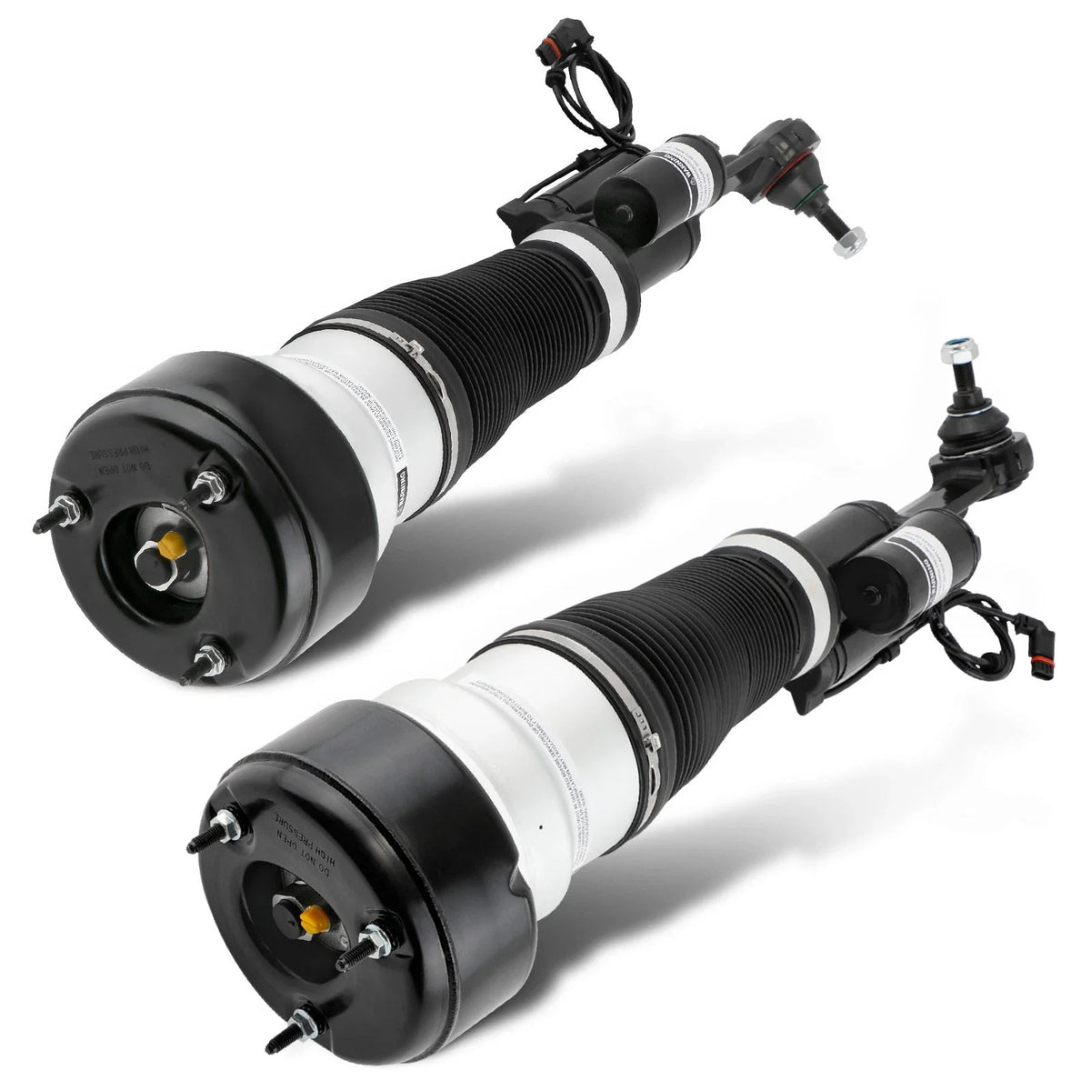 Front Pair Air Suspension Shocks for Mercedes C216 CL550 W221 S450 S550 (2007–2013)