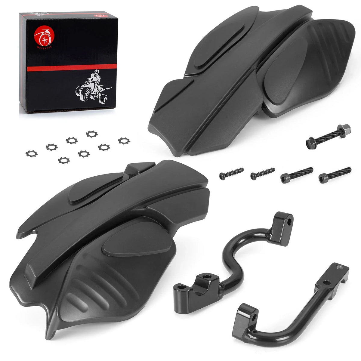 Handguards & Mount Brackets Kit for Polaris Sportsman 500 550 570 800 850 1000