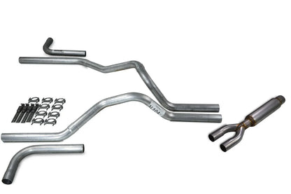 2.5" Dual Exhaust Kit for Ford F150 (2015–2020) - Glasspack, Side Exit