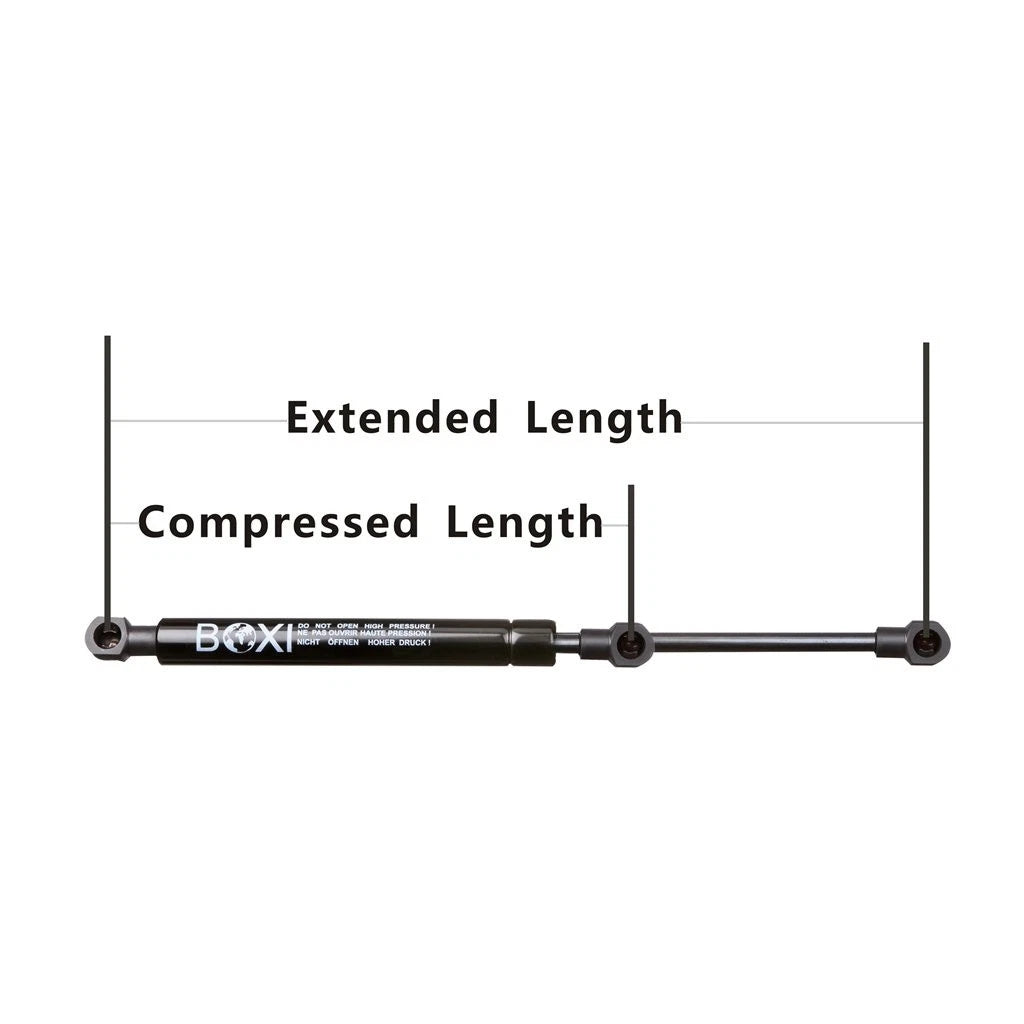 2X Front Hood Lift Supports Gas Struts for Black