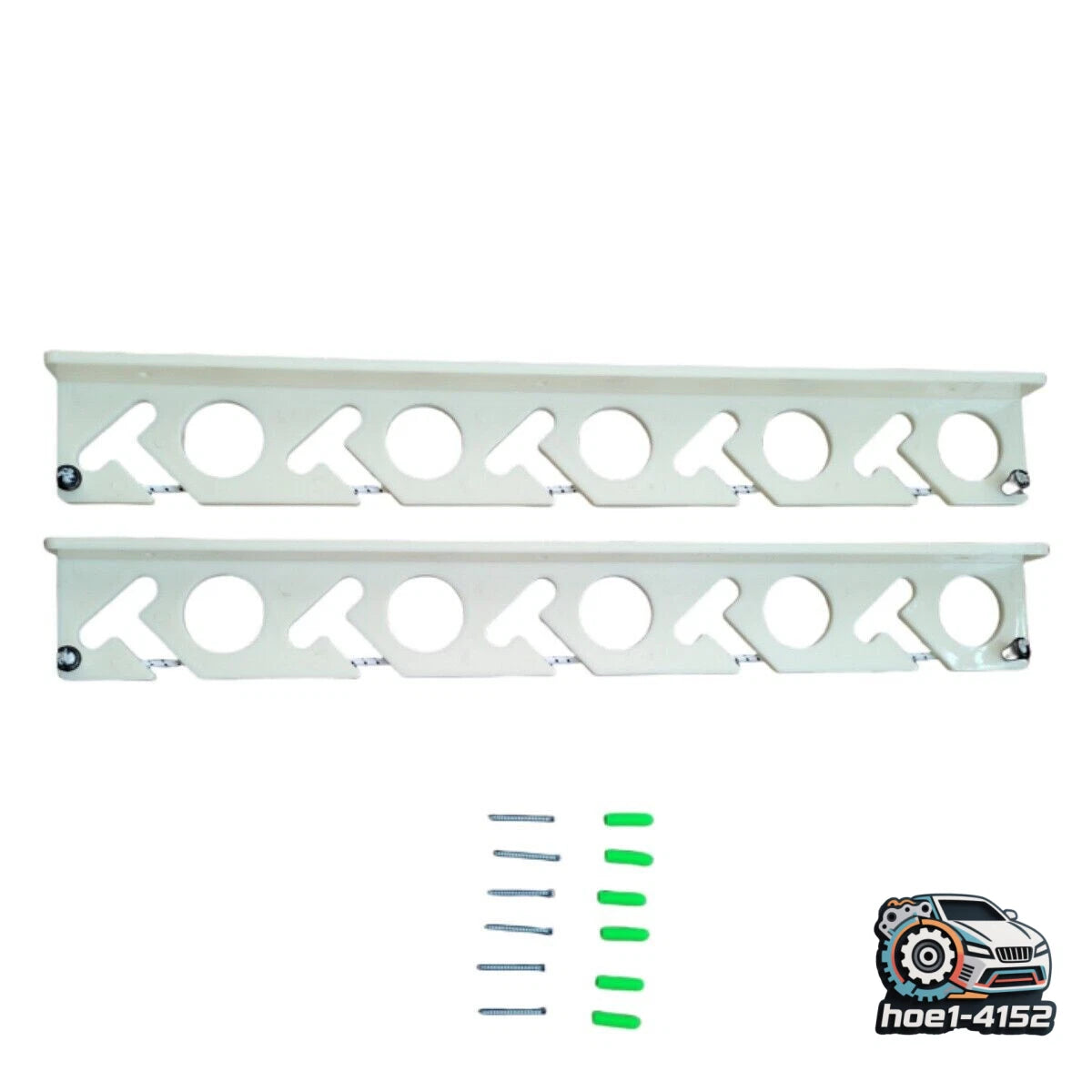 Fishing Rod Rack for Wall or Ceiling Mount (Up to 10 Rods)