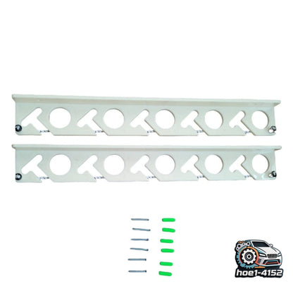 Fishing Rod Rack for Wall or Ceiling Mount (Up to 10 Rods)
