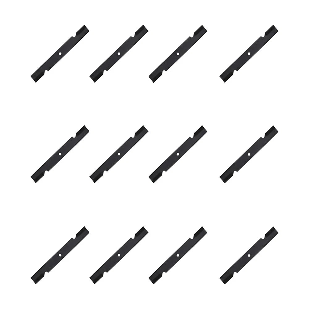 12 Notched Air-Lift Blades for Bad Boy Outlaw Ex