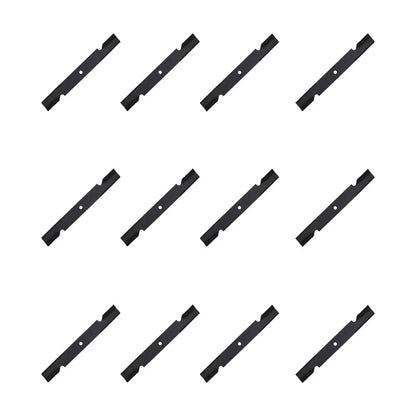 12 Notched Air-Lift Blades for Bad Boy Outlaw Ex