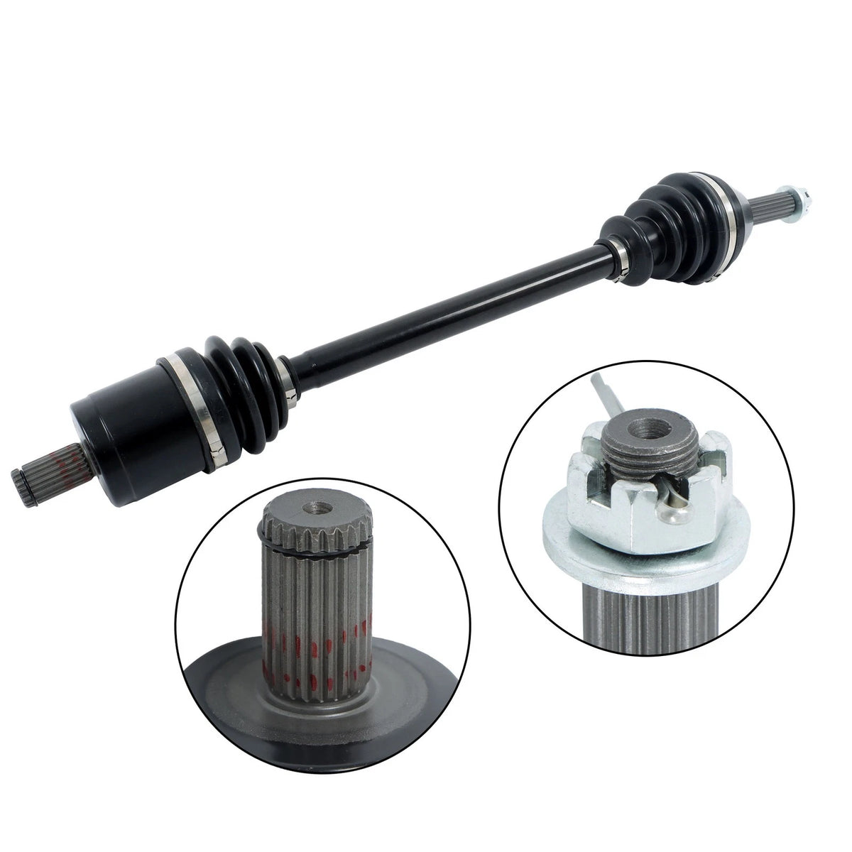 Set of 2 Front CV Axles for Polaris Ranger 500 XP 700 (1332423 1380236)