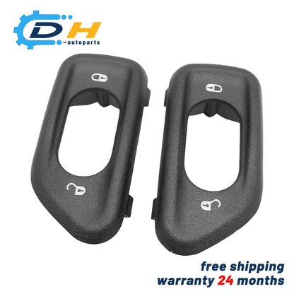 Front Door Lock Switch Bezel for Jeep Wrangler JK (2011–2017) 68185911AA, 68185910AA