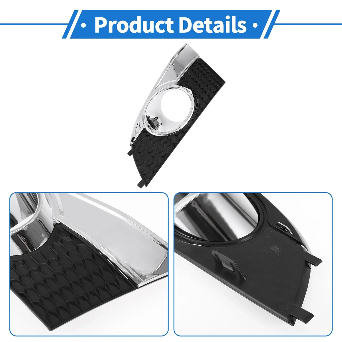 1 Pc Fog Light Grill for Chevrolet Captiva (2012–2014) No. 20999626