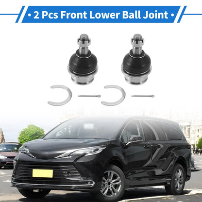 2X Front Lower Ball Joints for Toyota Tacoma (2005–2022) No. 4333009510