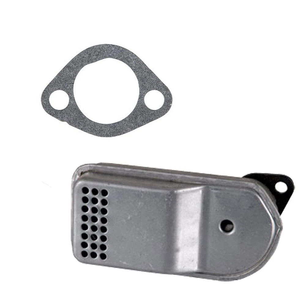 Muffler and Gasket for John Deere 732 Snow Blower (Fits Tecumseh 32401, 35865)