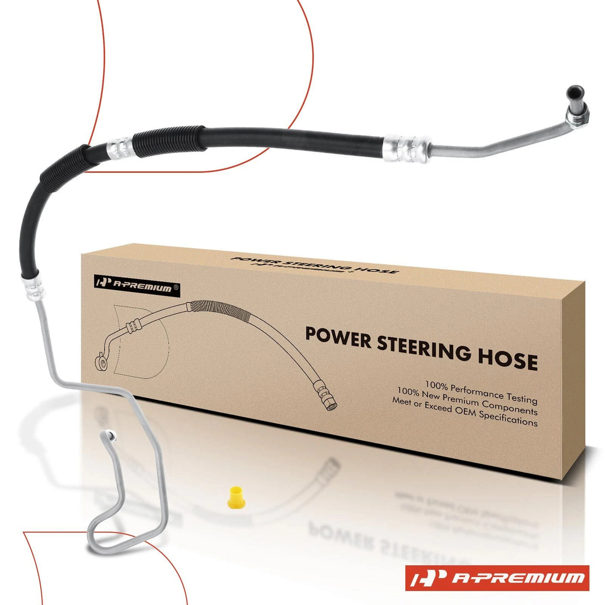 Power Steering Pressure Line Hose Assembly for Toyota 4Runner (1989–1995) 44411-35290, 3401515