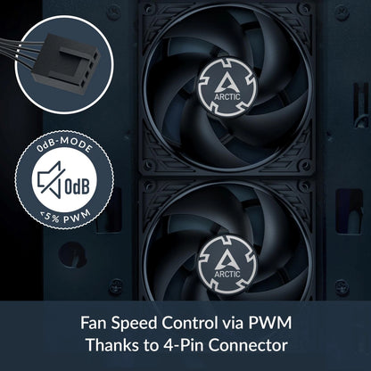 92mm PWM Case Fan for Arctic P9 Max (No Known Part Numbers)