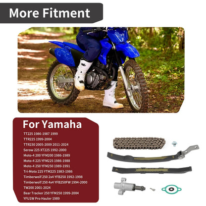 Cam Chain Tensioner Guide Kit for Yamaha Serow 225 XT225 (1992–2000)