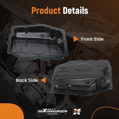 Transmission Oil Pan Kit with Oil Filter Gasket for Jeep Wrangler (2007–2018)