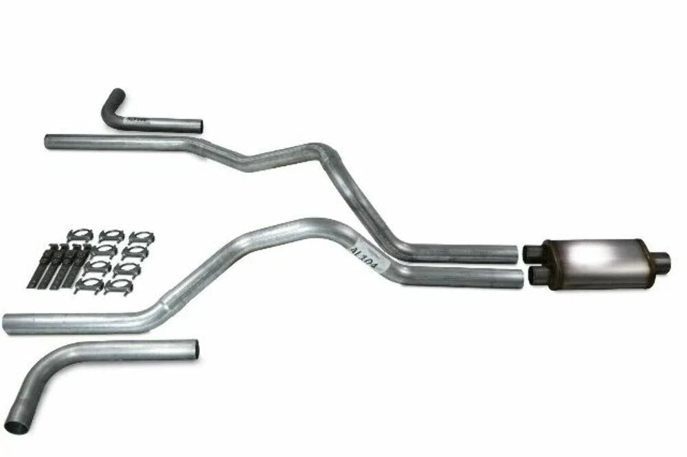2.5" Dual Exhaust Kit for Chevy GMC 1500 Truck (2019–2025)