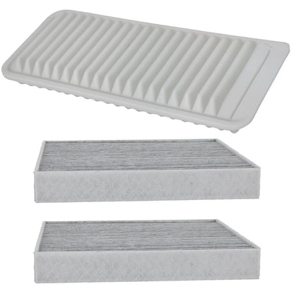 Air Filter Combo for Toyota Highlander (2008–2010) CF10285 C25851P CA10257