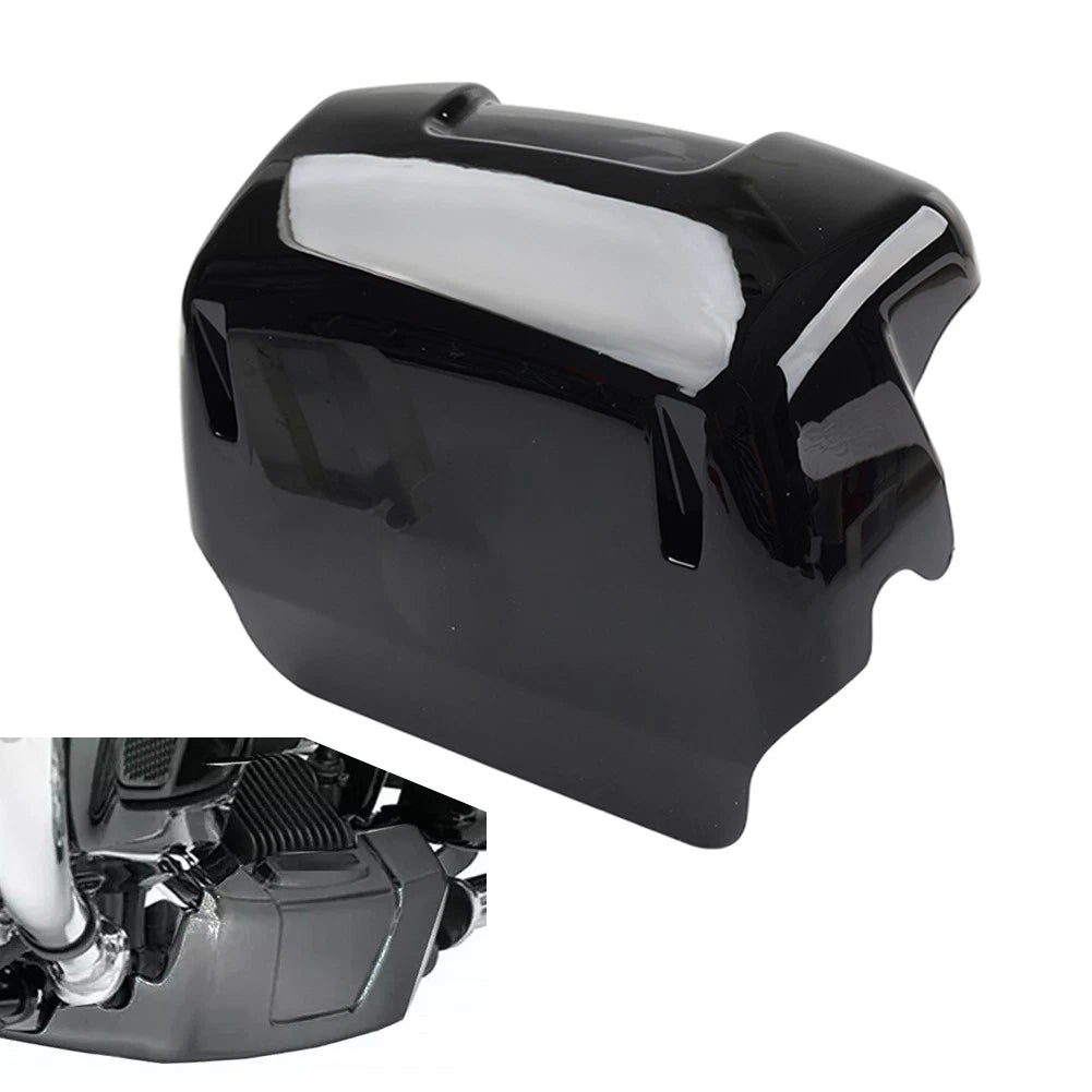 Gloss Black Water Pump Cover for Harley Electra Glide, Street Glide, Road King