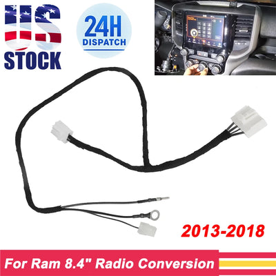 HVAC Upgrade Harness for Ram 4 Speed to 7 Speed Radio (2013–2018) - 68186216AX, 68236773AX, 68268187AX