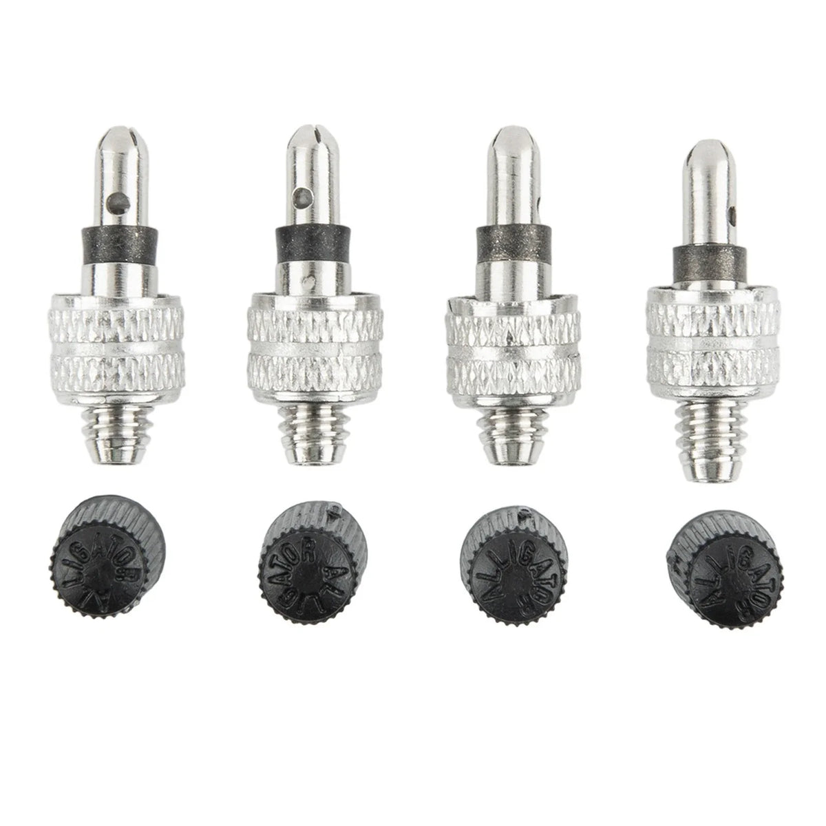 Set of 4 High Performance Bike Valve Replacement Kit for Dunlop & Germany Valves