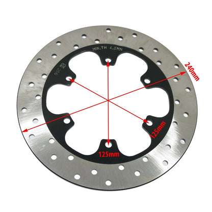Rear Wheel Rim Disc Brake Plate for Royal Enfield Himalayan 650 Interceptor
