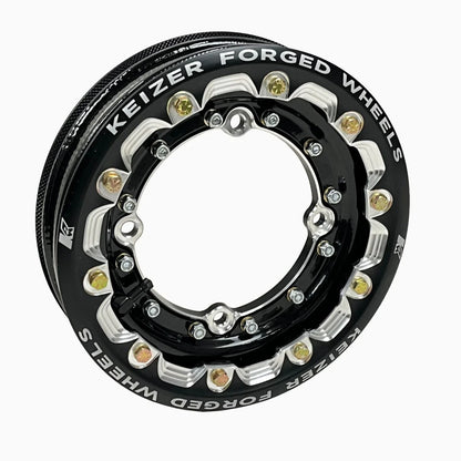 Set of 2 Keizer Racing 10x2 Dual Beadlock Rims for Banshee Raptor YFZ450R (2004–2023)