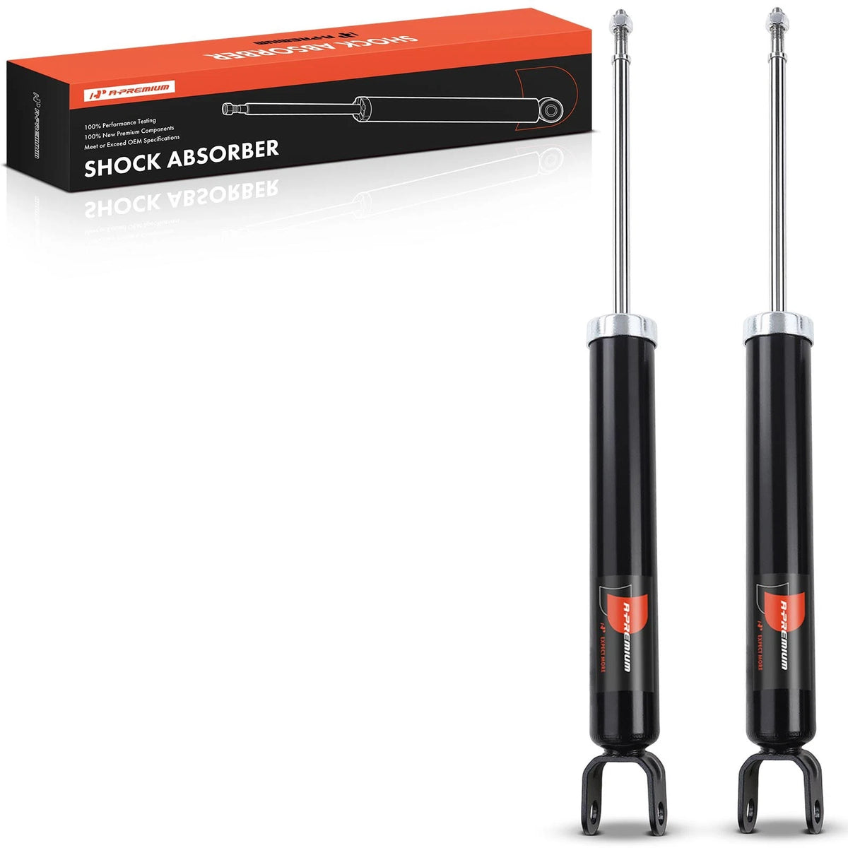 Set of 2 Rear Shock Absorbers for Hyundai Elantra (2007–2010) 349085, 5622, 341715
