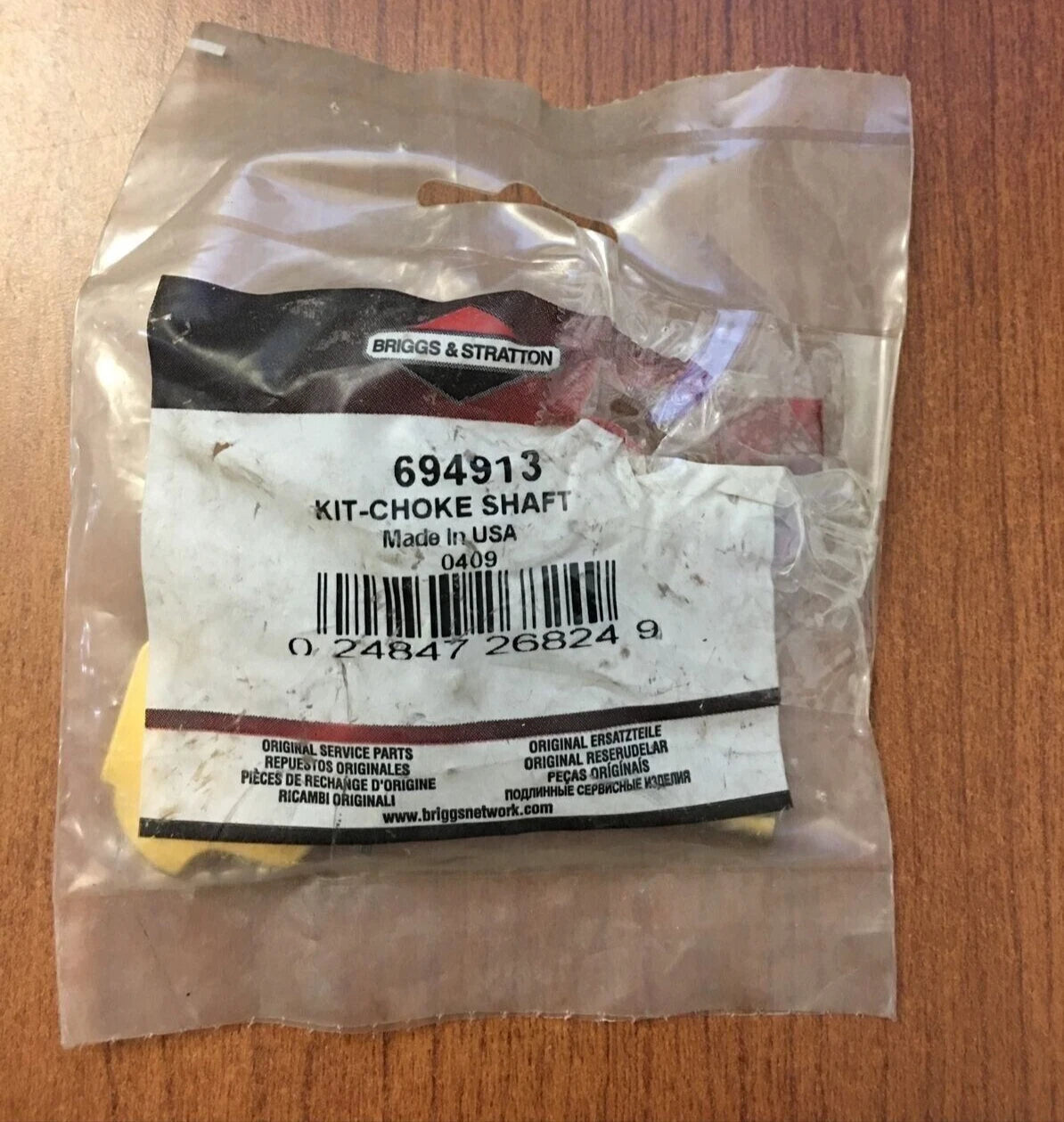 Choke Shaft Kit for Briggs & Stratton (OEM NOS)