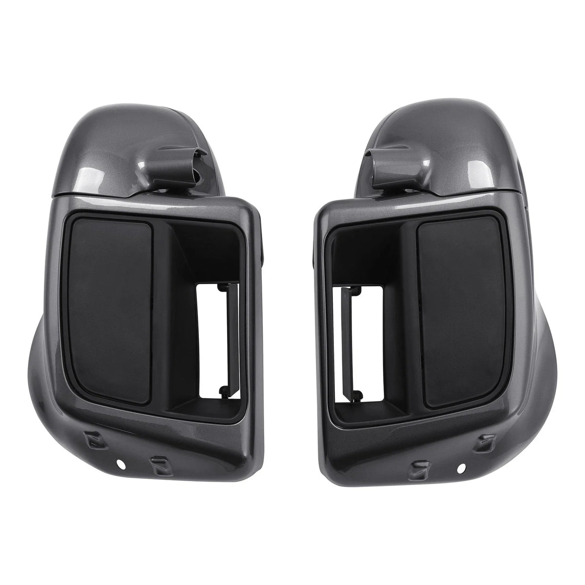 Lower Vented Fairings for Harley Street Glide (2014–2023) Gauntlet Gray Metallic