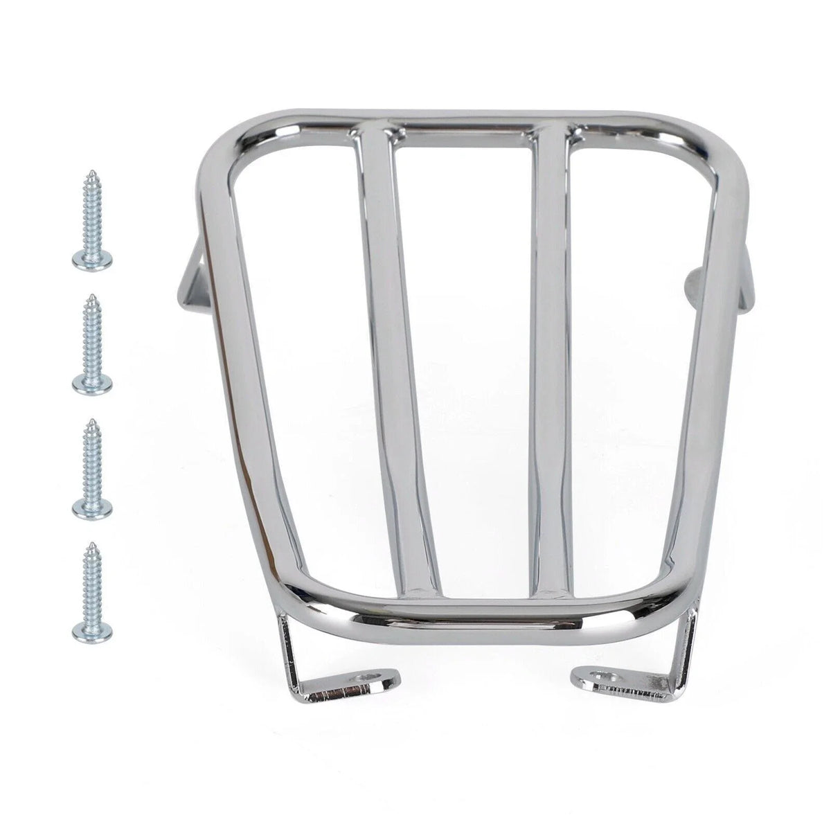Chrome Floor Board Rack Carrier for Vespa 125 200 250 300 GTS GTV GT GTL (T9)