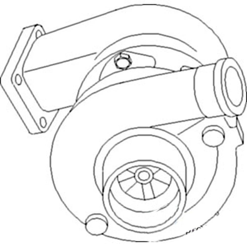 Turbocharger for Ford New Holland 8770 8770A 8870 8870A 8970 8970A